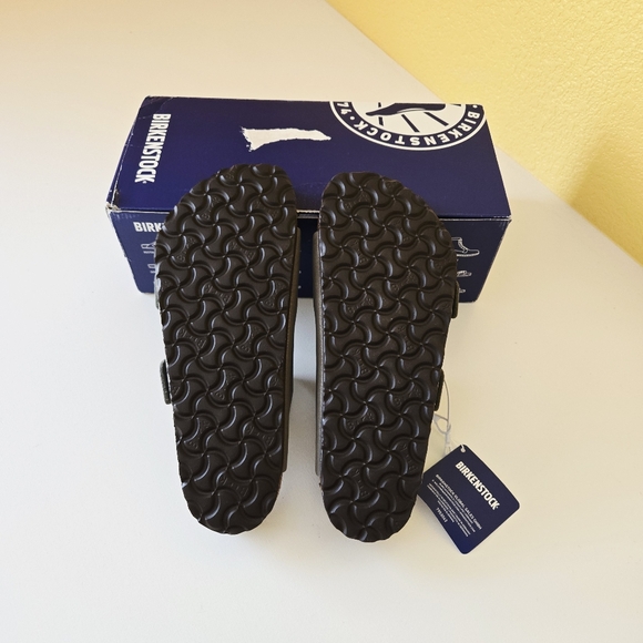 Birkenstock Arizona Stone Suede Leather Soft Footbed Women's Casual Sandals Sz 7 - Picture 14 of 16